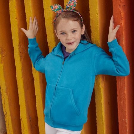 7-15 Years Zip Up Hoodie