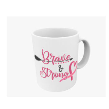 Brave and Strong Mug