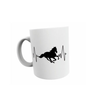 Horse Heartbeat Mug