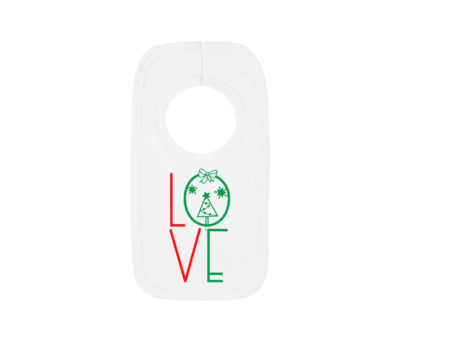Love Christmas Bib