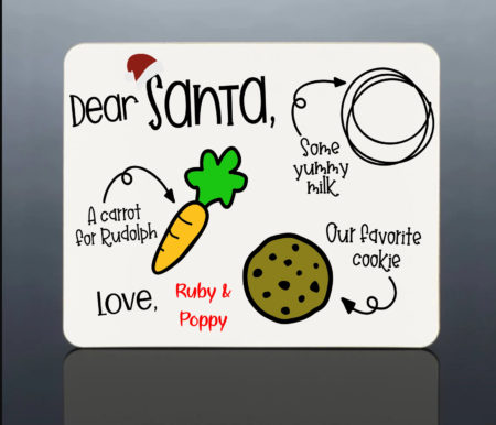 Santa's Personalised Placemat