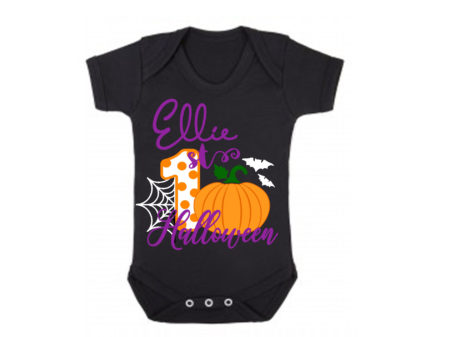 1st Halloween with Spider Web