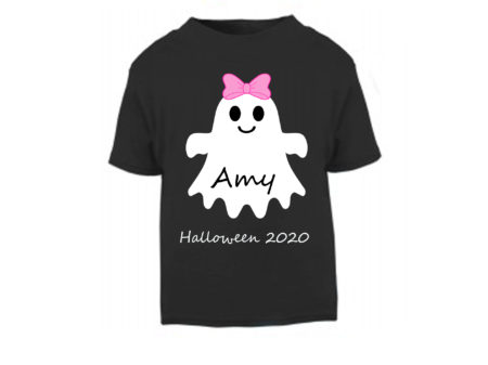 Ghost with Bow T-shirt