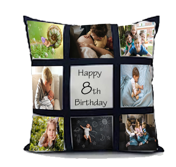 9 Panel Personalised Cushion