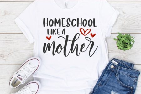 Home-schooling Like a Mother T-shirt
