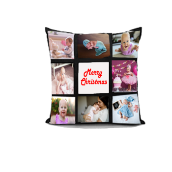 9 Panel Christmas Cushion